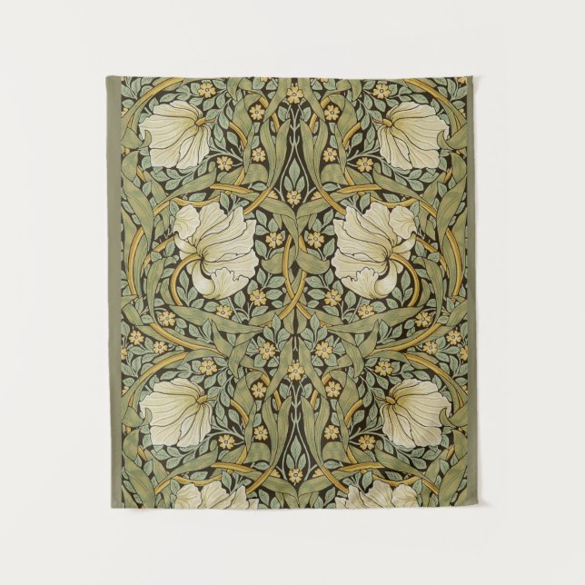 William Morris Pimpernel Vintage Pre-Raphaelite Tapestry (Front)