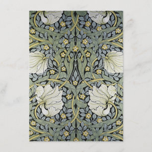 William Morris - Pimpernel Wallpaper Design Invitation