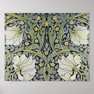 William Morris - Pimpernel  Wallpaper Design Poster