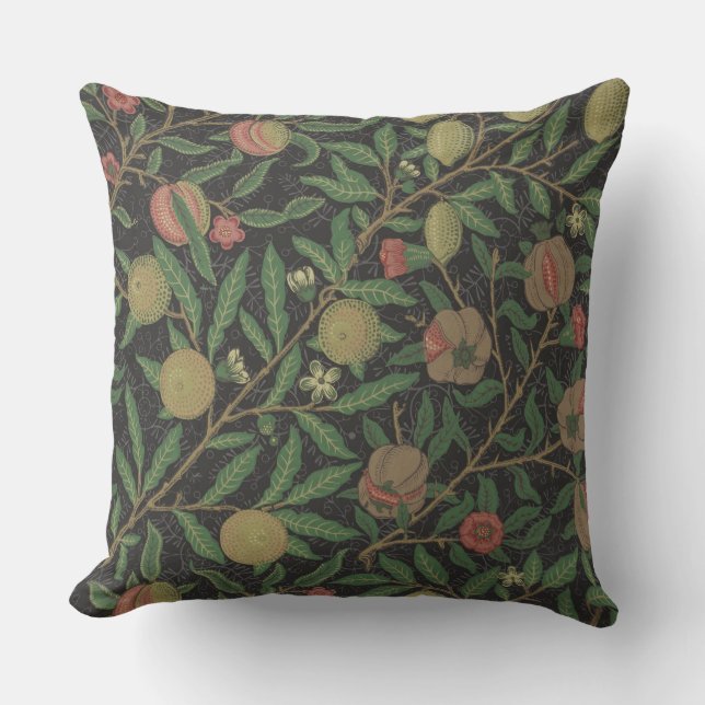 William Morris Pomegranate Classic Fruit Cushion (Front)