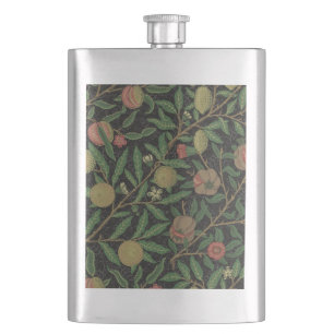 William Morris Pomegranate Classic Fruit Hip Flask