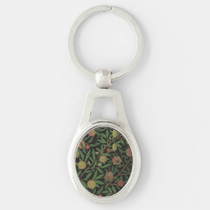 William Morris Pomegranate Classic Fruit Key Ring