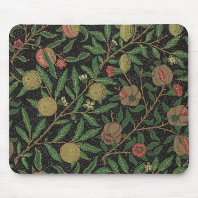 William Morris Pomegranate Classic Fruit Mouse Pad (Front)