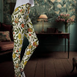 William Morris Pomegranate Lemons Yellow Fruits Leggings<br><div class="desc">Dive deep into the whimsy of the Victorian era with our exclusive pattern, brought to life from the artistic brilliance of William Morris. Delicately intertwining pomegranates, zesty lemons, and succulent peaches, this design captures the vivacious essence of both the Arts and Crafts Movement and Art Nouveau. Each brushstroke reflects the...</div>