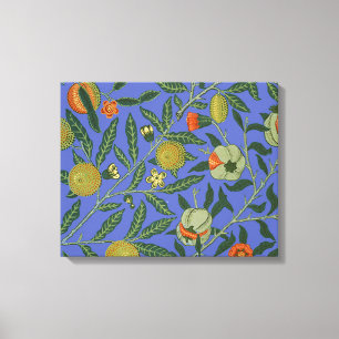 William Morris Pomegranate Wallpaper Canvas Print