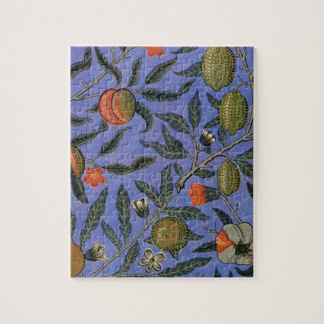 William Morris Pomegranate Wallpaper Jigsaw Puzzle (Vertical)