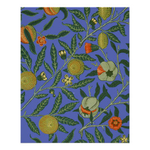 William Morris Pomegranate Wallpaper Poster
