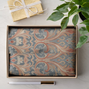 William Morris Poppies Floral Art Nouveau Pattern  Tissue Paper