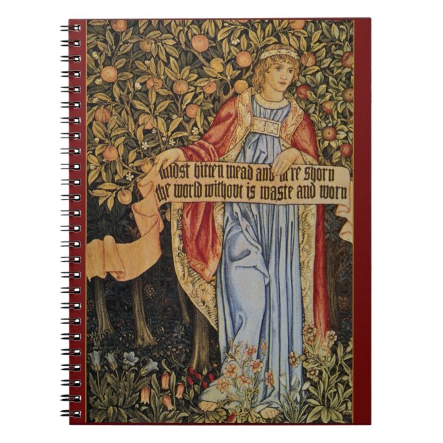William Morris Pre-Raphaelite Notebook (Front)