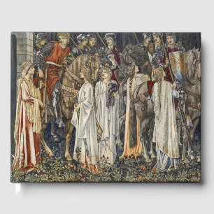 William Morris Quest for Holy Grail:Shield Forest Guest Book
