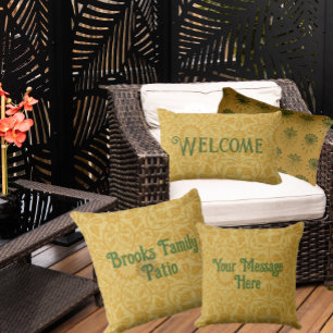 William Morris Reversible Personalised  Cushion