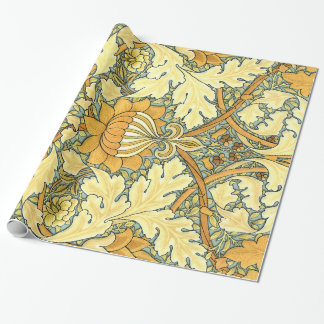 William Morris rich floral vintage pattern Wrapping Paper