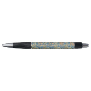 William Morris Rose & Thistle Floral Blue