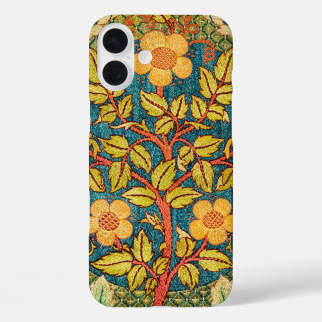 William Morris Rose Wreath: Classic Arts & Crafts  Case-Mate iPhone Case (Back)
