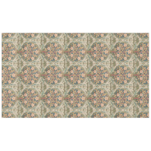 William Morris Rose Wreath Vintage Flowering Rose Tablecloth