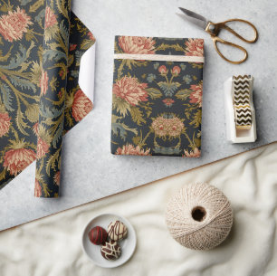 William Morris Scottish Thistle vintage floral Wrapping Paper