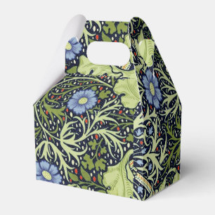 William Morris Seaweed Antique Flower Favour Box
