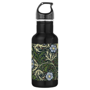 William Morris Seaweed Pattern Floral Vintage Art 532 Ml Water Bottle
