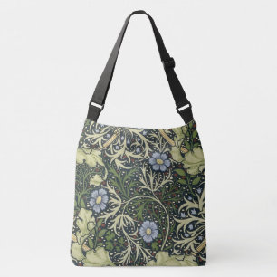 William Morris Seaweed Pattern Floral Vintage Art Crossbody Bag