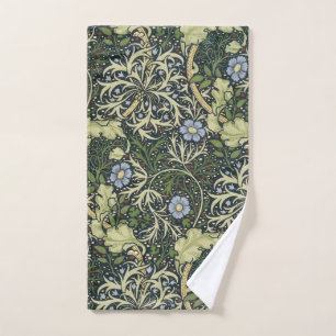 William Morris Seaweed Pattern Floral Vintage Art Hand Towel