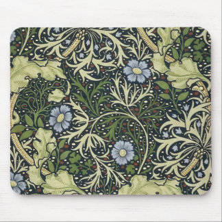 William Morris Seaweed Pattern Mouse Pad