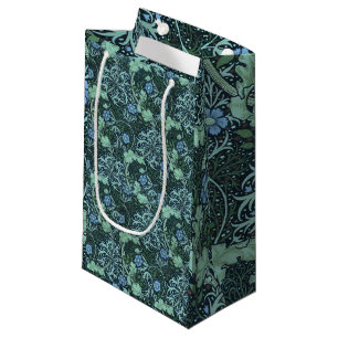 William Morris Seaweed Pattern Small Gift Bag