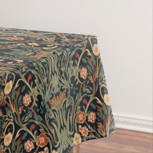 William Morris Seaweed Vintage Floral art nouveau Tablecloth