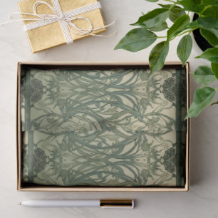  William Morris Seaweed Vintage Floral art nouveau Tissue Paper