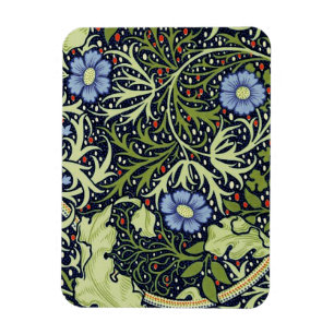 William Morris Seaweed Wallpaper Pattern Magnet