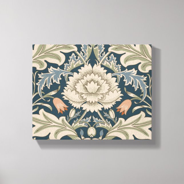 William Morris Severn Floral Garden Flower Classic Canvas Print (Front)