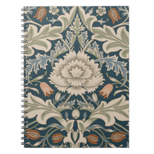 William Morris Severn Floral Garden Flower Classic Notebook
