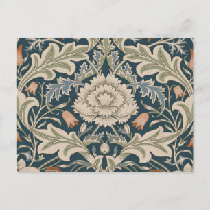 William Morris Severn Floral Garden Flower Classic Postcard