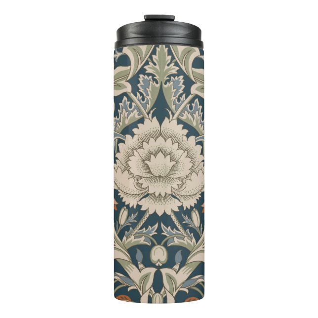 William Morris Severn Floral Garden Flower Classic Thermal Tumbler (Front)