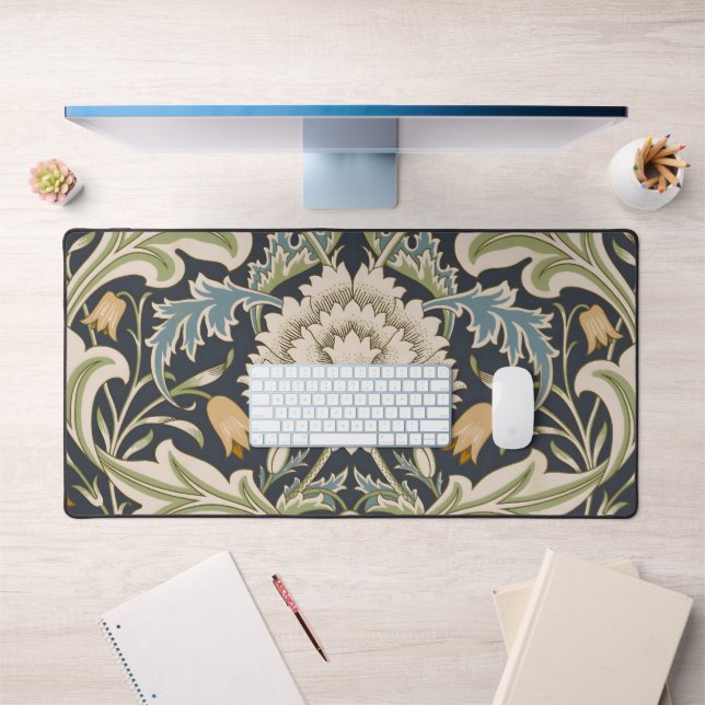 William Morris Severn Floral Pattern Classic Desk Mat (Office 1)