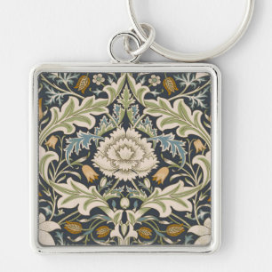 William Morris Severn Floral Pattern Classic Key Ring