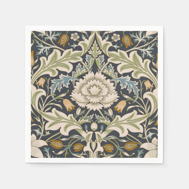 William Morris Severn Floral Pattern Classic Napkin (Front)