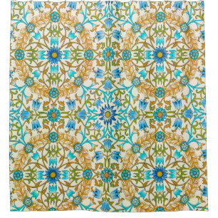 william morris shower curtain