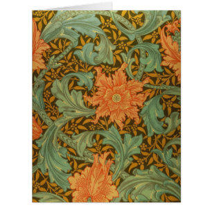 William Morris Single Stem Pattern Art Nouveau