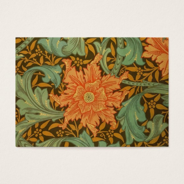 William Morris Single Stem Pattern Art Nouveau (Front)