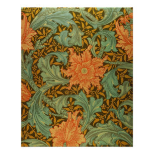 William Morris Single Stem Pattern Art Nouveau Poster