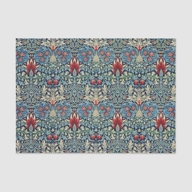 William Morris Snakehead Design Tissue Paper (Front)