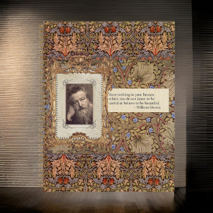 WILLIAM MORRIS SNAKEHEAD FLORAL NOTEBOOK