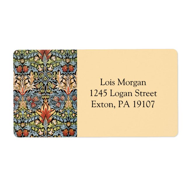 William Morris Snakeshead Design (Front)