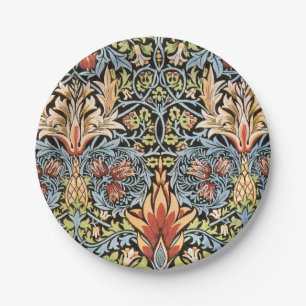 William Morris Snakeshead Design Paper Plate