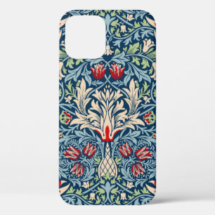 William Morris Snakeshead Fritillary Floral Design iPhone 12 Case