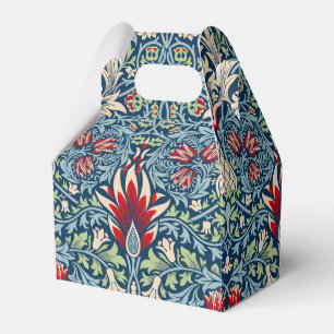 William Morris Snakeshead Fritillary Floral Design Favour Box