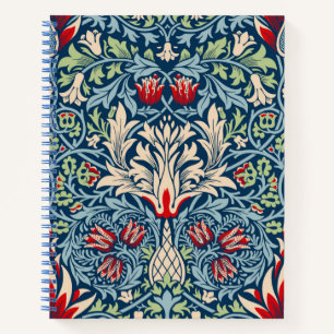William Morris Snakeshead Fritillary Floral Design Notebook