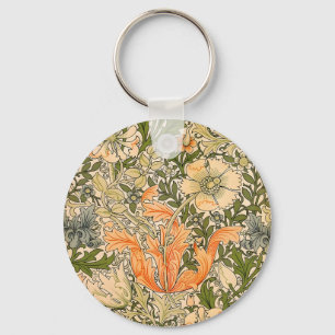 William Morris Spring Compton Flower Festival Key Ring