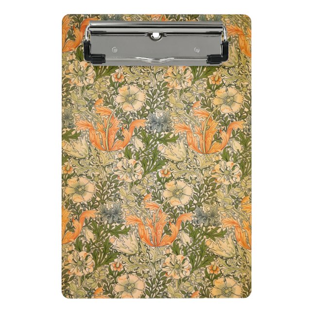 William Morris Spring Compton Flower Festival Mini Clipboard (Front)