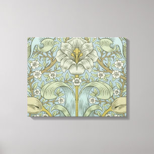 William Morris Spring Thicket: Antique Floral Canvas Print